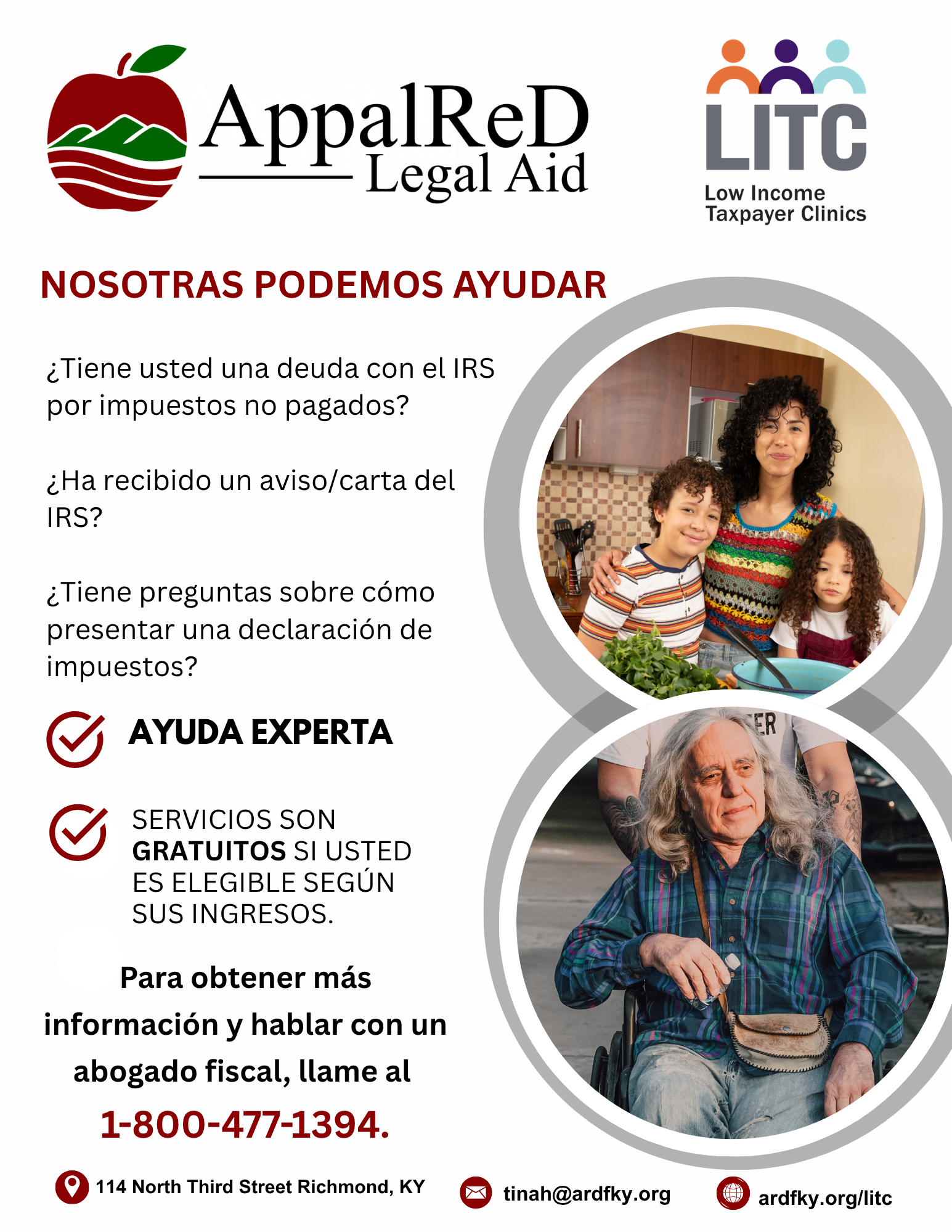 una mujer con ninos y hombre viejo