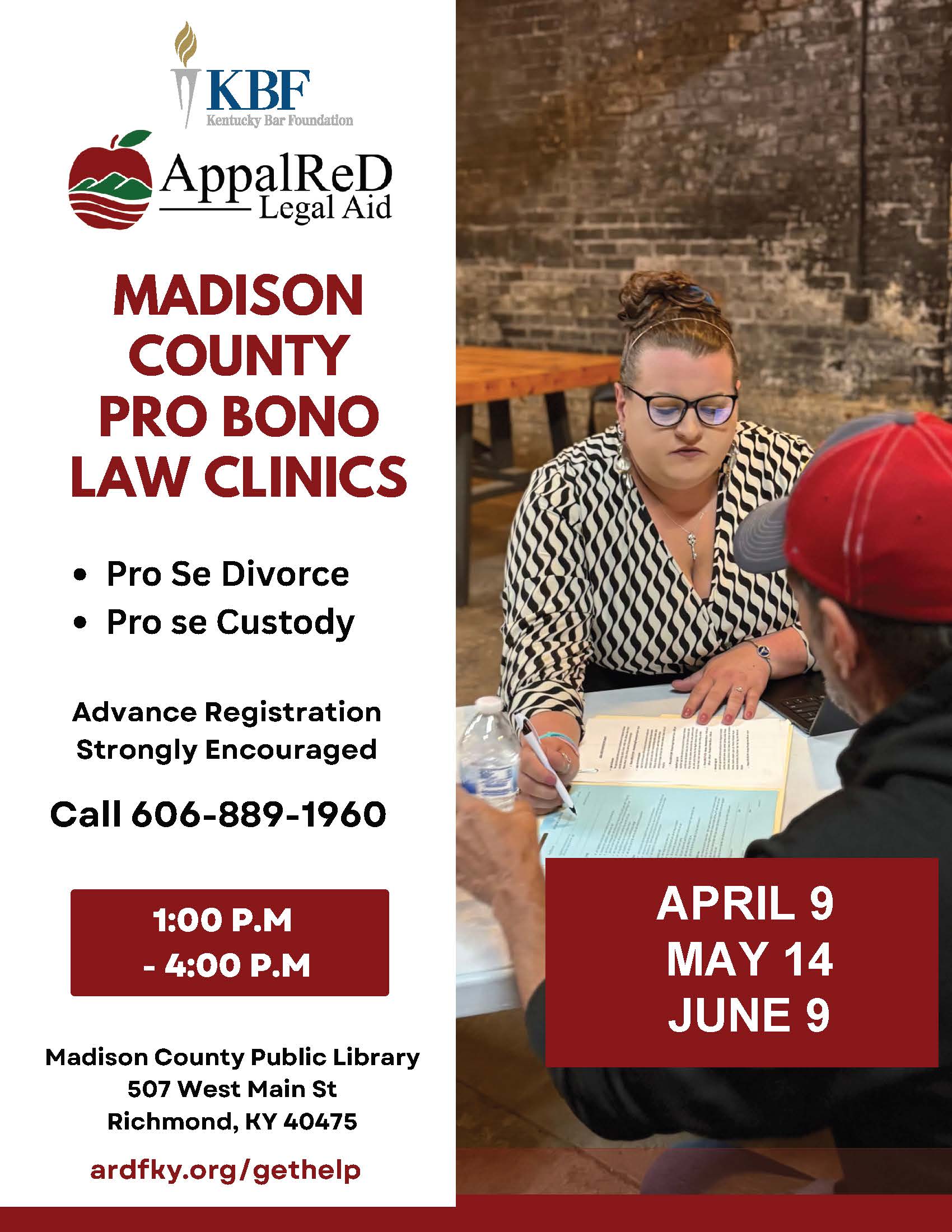 June flyer for Madison County