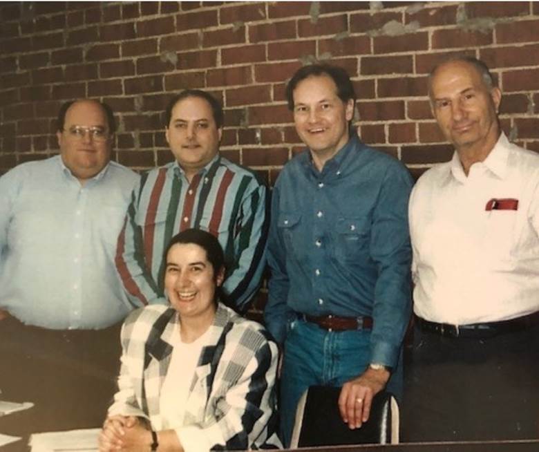 A group of AppalReD Legal Aid staff posing for a picture.
