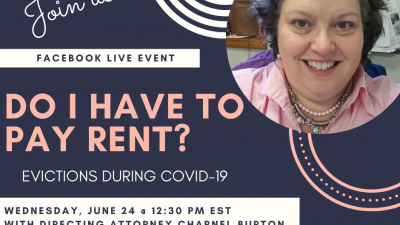 DO I HAVE TO PAY RENT? Evictions During COVID-19